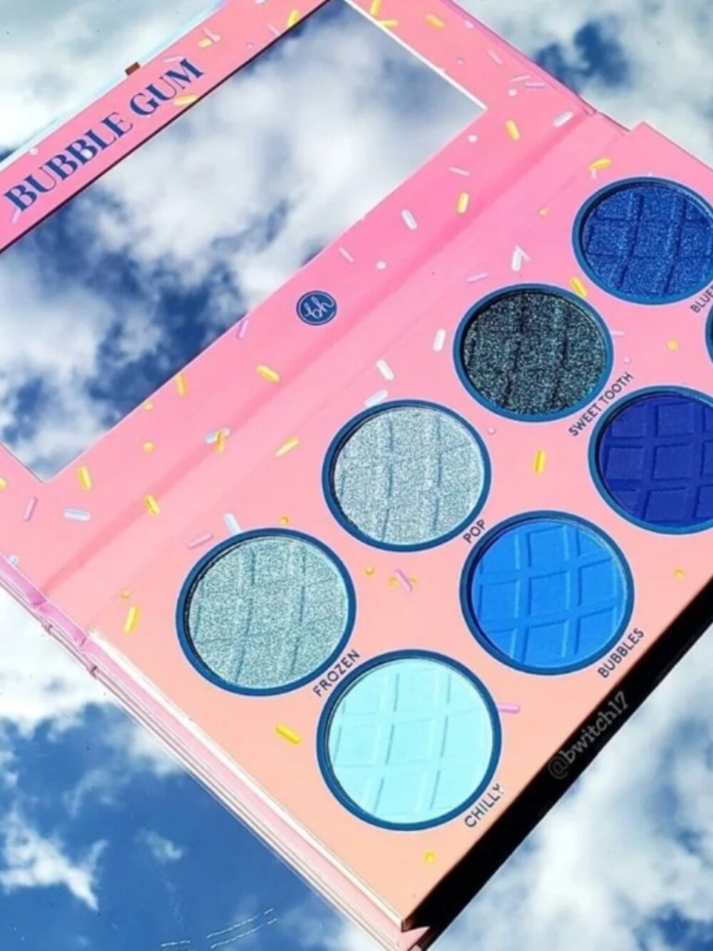BH COSMETICS Sweet Shoppe: Bubble Gum Eyeshadow Palette - 8 shades - NEVER USED